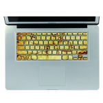 Stickers pour clavier laptop Apple - Ref STKLAP01 (Lot 100 pcs)