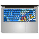 Stickers pour clavier laptop Apple - Ref STKLAP03 (Lot 100 pcs)