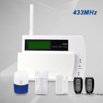 Alarme sans fil 30 zones avec alerte par réseau GSM