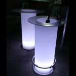 Table lumineuse 115 x 70 cm + repose pieds - HS822C1 (Lot 10 pcs