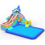 toboggan aquatique gonflable requin STRGNFJ542