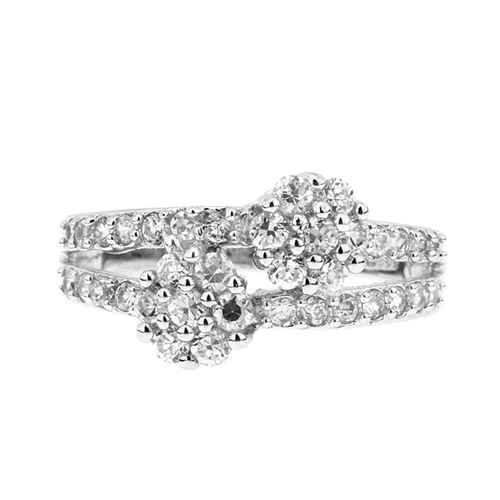 bague femme argent zirconium 8100786 pic2