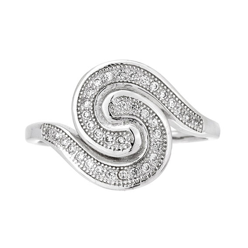 bague femme argent zirconium 8100790 pic2