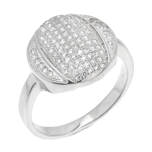 bague femme argent zirconium 8100801