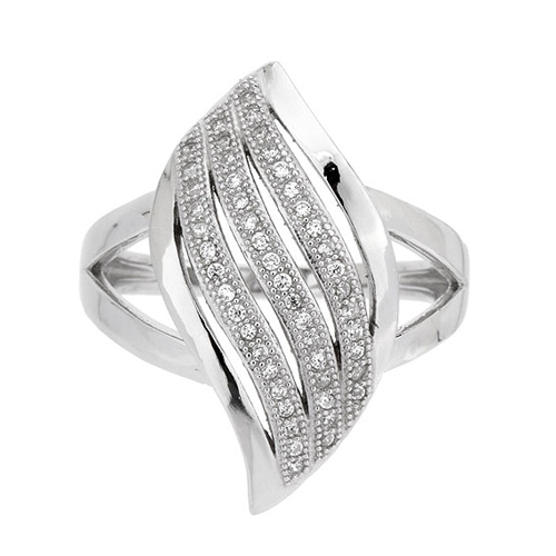 bague femme argent zirconium 8100822 pic2