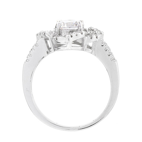 bague femme argent zirconium 8100902 pic3