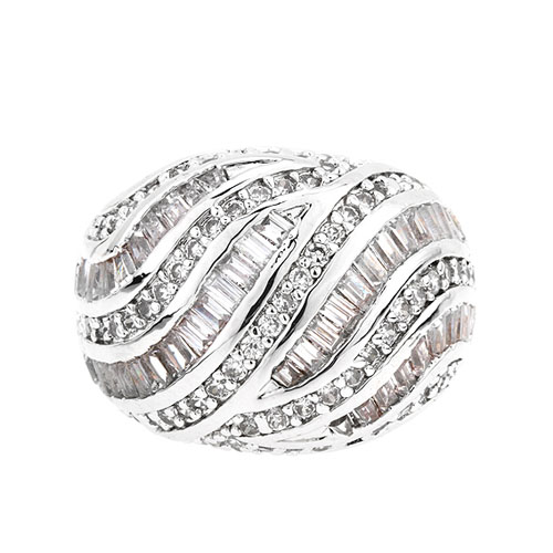 bague femme argent zirconium 8101136 pic2