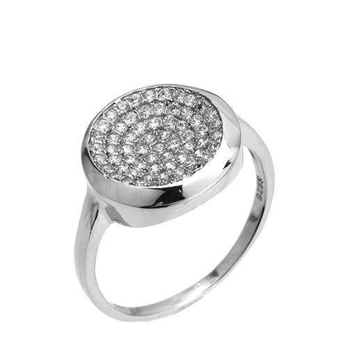 bague femme argent zirconium 8101438