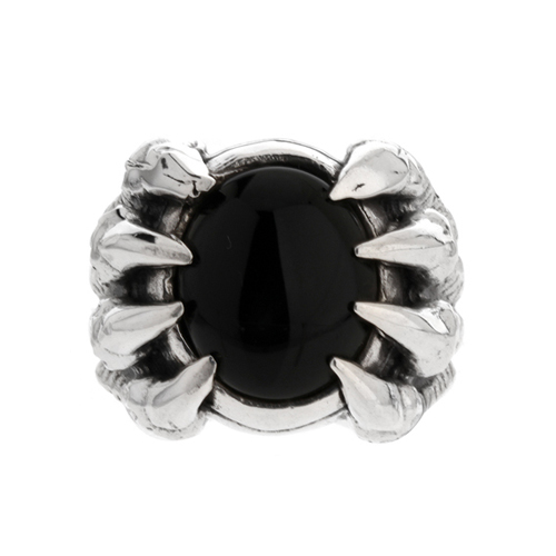 bague homme argent agate 8100001 pic2