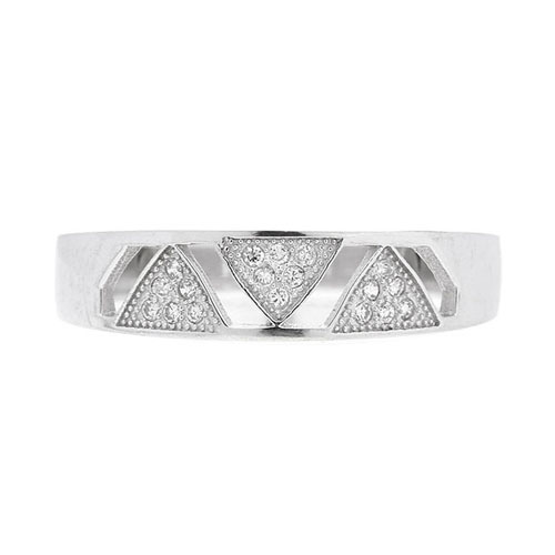 bague homme argent zirconium 8101082 pic2