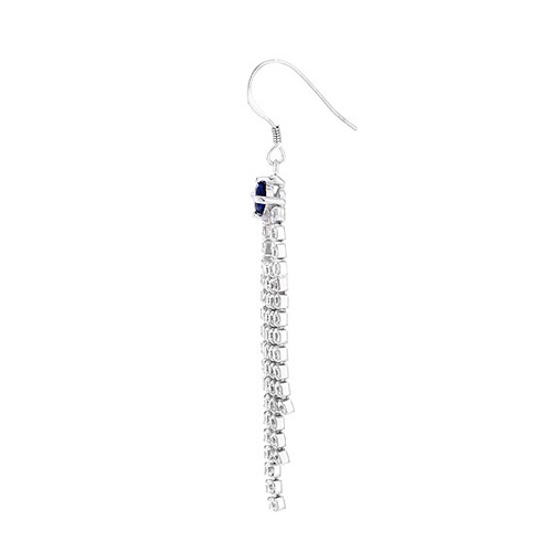 boucle oreille femme argent zirconium 9300104 pic3