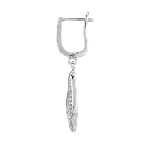 boucle oreille femme argent zirconium 9300244 pic3