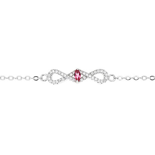 bracelet femme argent zirconium 9500186 pic2