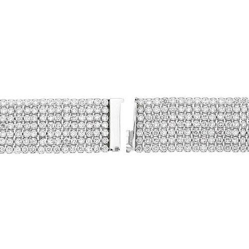 bracelet femme argent zirconium 9500296 pic3