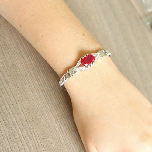 bracelet femme argent zirconium 9500306 pic5