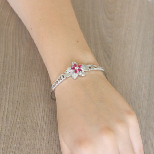 bracelet femme argent zirconium 9500309 pic5