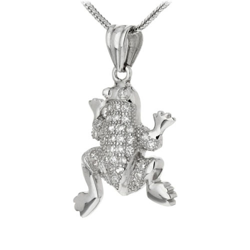 pendentif femme argent zirconium 8300163 pic2