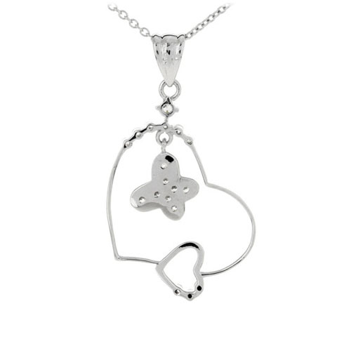 pendentif femme argent zirconium 8300171 pic3