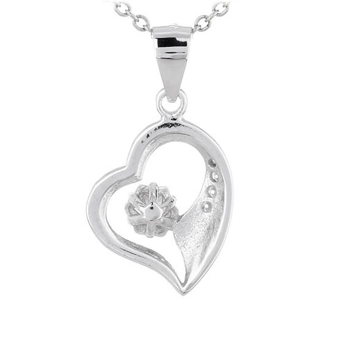 pendentif femme argent zirconium 8300447 pic3