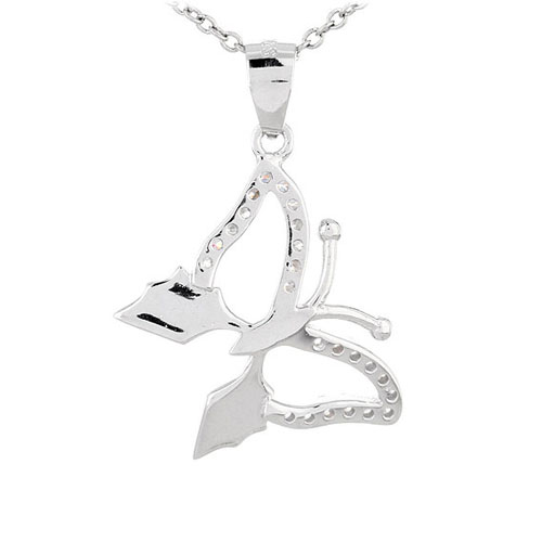 pendentif femme argent zirconium 8300466 pic3