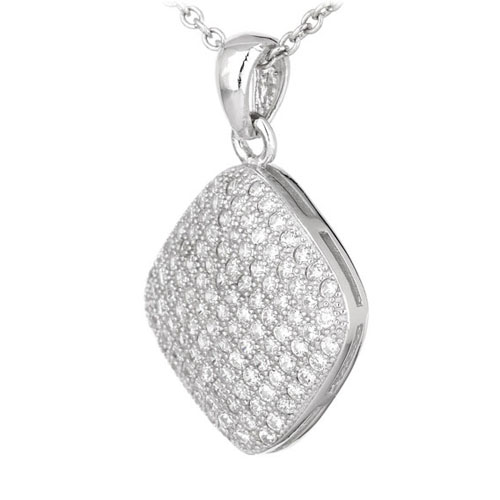 pendentif femme argent zirconium 8300551 pic2