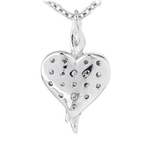 pendentif femme argent zirconium 8300564 pic3