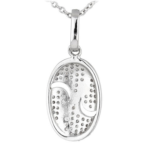 pendentif femme argent zirconium 8300570 pic3