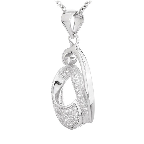 pendentif femme argent zirconium 8300703 pic2