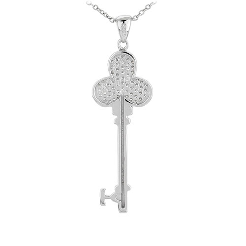 pendentif femme argent zirconium 8300961 pic3