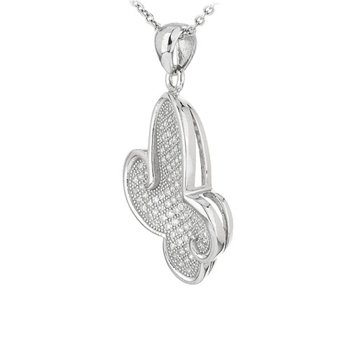 pendentif femme argent zirconium 8301050 pic2